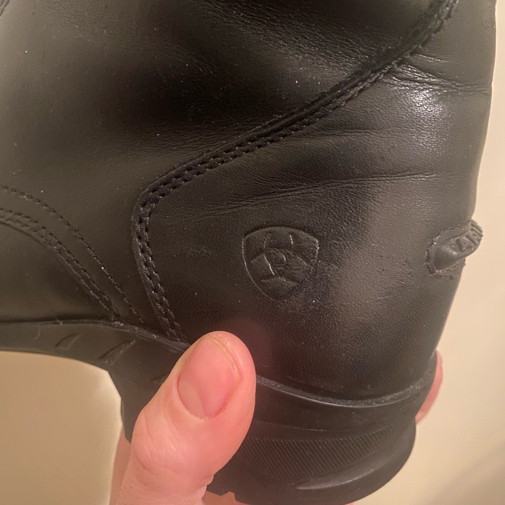Ariat Women’s Black Leather Riding Boots